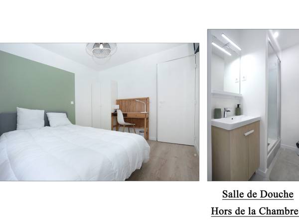 Colocation / Appartement 4 pièces de 61 m², Angers, Boulevard Saint Michel / Photo 9