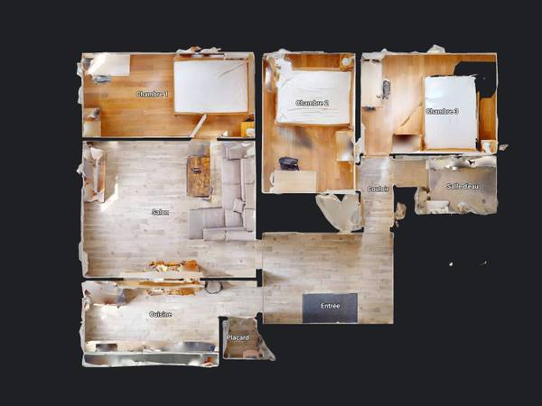 Colocation / Appartement 4 pièces de 80 m², Rouen, Rue Hector Berlioz / Photo 20