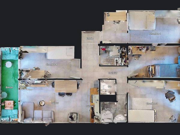 Colocation / Appartement 5 pièces de 78 m², Montpellier, Rue Calvin / Photo 25