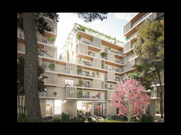Location / Résidence 1 pièce de 18 m², Nice, Avenue Simone Veil / Photo 2