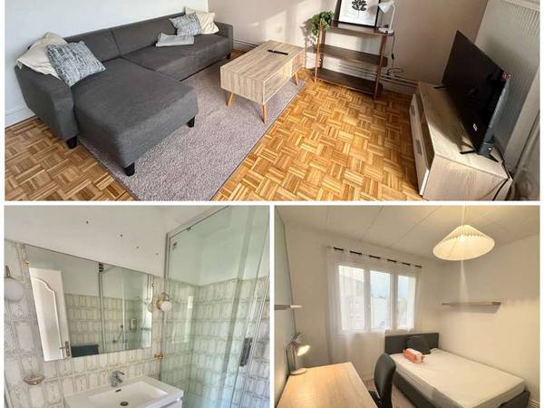 Colocation / Appartement 5 pièces de 82 m², Le Mans, Rue Henri Bergson / Photo 3