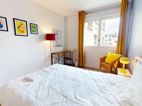 Coliving / Appartement 4 pièces de 96 m², Paris, Rue Didot / Photo 2
