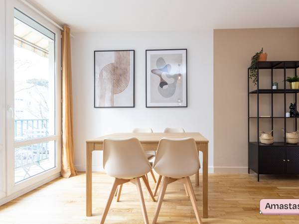 Colocation / Appartement 4 pièces de 59 m², Rennes, Rue du Limousin / Photo 2