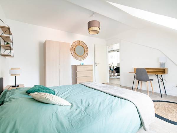 Colocation / Appartement 7 pièces de 100 m², Mulhouse, Rue de Belfort / Photo 2