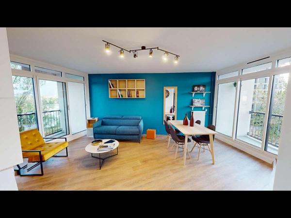Colocation / Appartement 4 pièces de 75 m², Nantes, Boulevard François Blancho / Photo 2