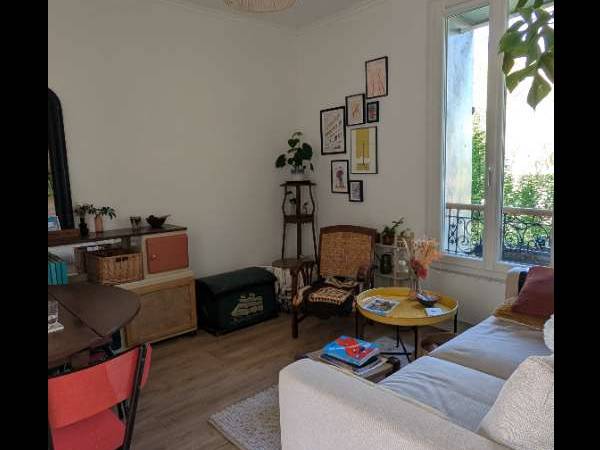 Sous-location / Appartement 2 pièces de 27 m², Pantin, Rue Denis Papin / Photo 2