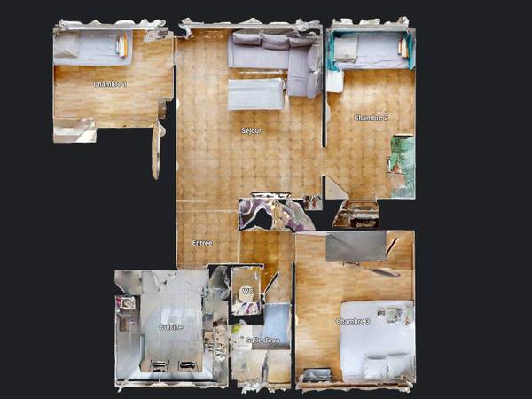 Colocation / Appartement 4 pièces de 61 m², Massy, Rue du Périgord / Photo 16