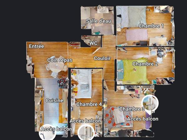 Colocation / Appartement 5 pièces de 78 m², Lyon, Rue Joliot-Curie / Photo 18