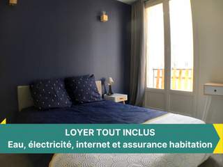 Colocation / 5 rooms apartment · 69 m², Grenoble