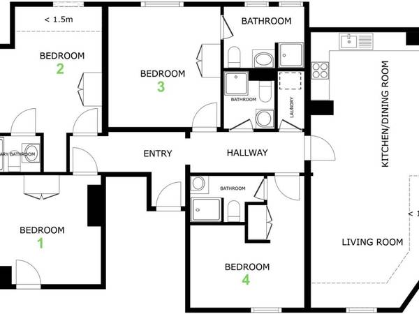 Colocation / Appartement 5 pièces de 115 m², Ambilly, Rue Louis Armand / Photo 19