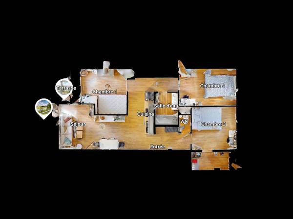 Colocation / Appartement 4 pièces de 70 m², Talence, Place Charles de Gaulle / Photo 14