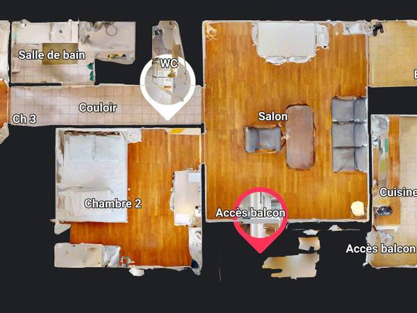 Flatsharing / 5-bedroom flat · 80 m², Lyon, Avenue Barthélémy Buyer / Photo 15