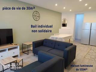 Room share, 6 rooms house, Lille