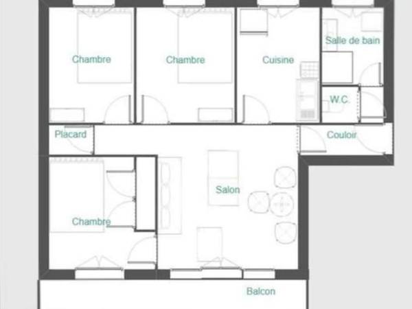 Colocation / Appartement 4 pièces de 67 m², Aubervilliers, Avenue Victor Hugo / Photo 5