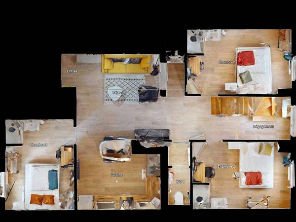 Colocation / Appartement 7 pièces de 115 m², Roubaix, Bis Rue Richard Lenoir / Photo 18