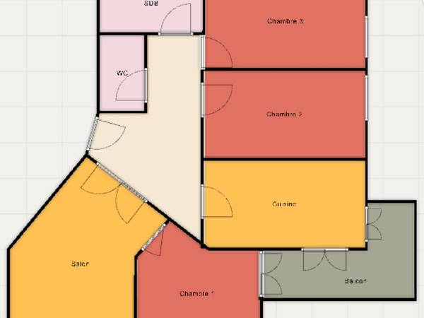 Colocation / Appartement 3 pièces de 71 m², Suresnes, Allée Louis Chevrolet / Photo 7