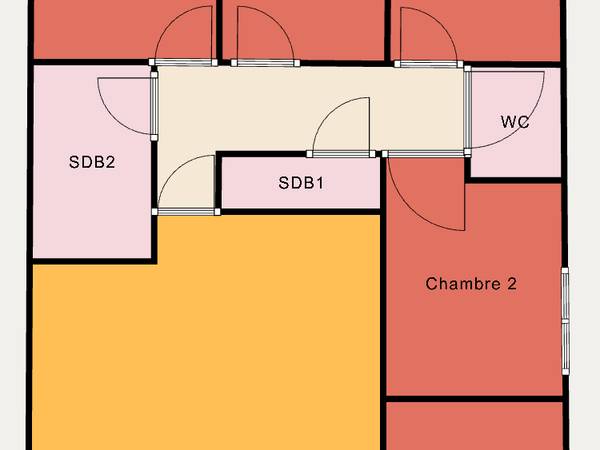 Colocation / Appartement 6 pièces de 109 m², Montreuil, Rue de Paris / Photo 5