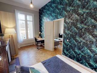 Coliving space / 4-bedroom flat · 143 m², Bordeaux, Rue Vital Carles