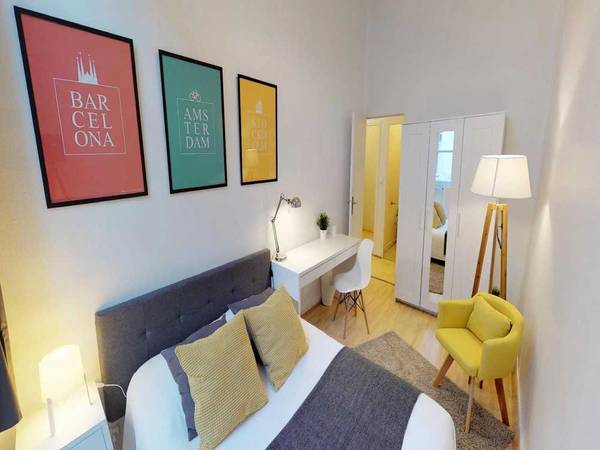 Colocation / Appartement 4 pièces de 80 m², Lyon, Rue Paul Bert / Photo 2