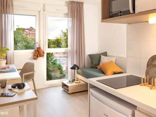 Rental / 1 room residence · 18 m², Villeneuve-d'Ascq, 26 Rue des Epoux Labrousse