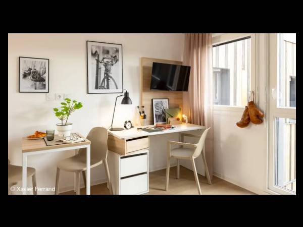 Location / Résidence 1 pièce de 18 m², Villeneuve-d'Ascq, 26 Rue des Epoux Labrousse / Photo 2