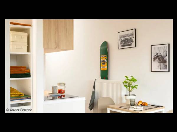 Location / Résidence 1 pièce de 18 m², Villeneuve-d'Ascq, 26 Rue des Epoux Labrousse / Photo 10