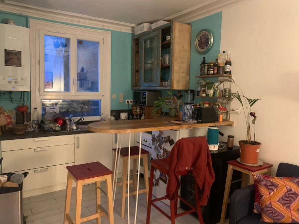 Sous-location / Appartement 3 pièces de 46 m², Paris, Rue Custine / Photo 2