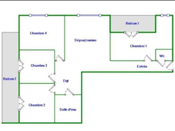Coliving / Appartement 7 pièces de 83 m², Toulouse, Place Commerciale Jolimont / Photo 7