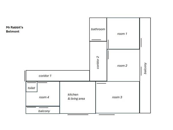 Coliving / Appartement 7 pièces de 83 m², Toulouse, Place Commerciale Jolimont / Photo 7