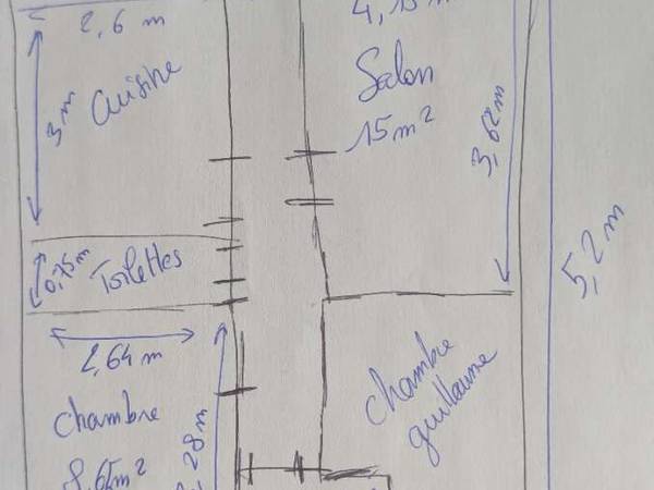 Colocation / Appartement 3 pièces de 54 m², Arcueil, Rue Guy de Gouyon du Verger / Photo 12