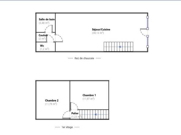 Colocation / Duplex 3 pièces de 70 m², Limoges, Rue François Perrin / Photo 11