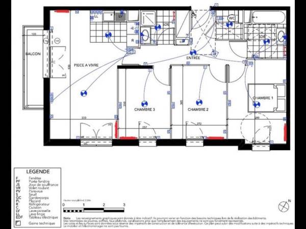 Colocation / Appartement 4 pièces de 72 m², Argenteuil, Rue Danielle Casanova / Photo 2