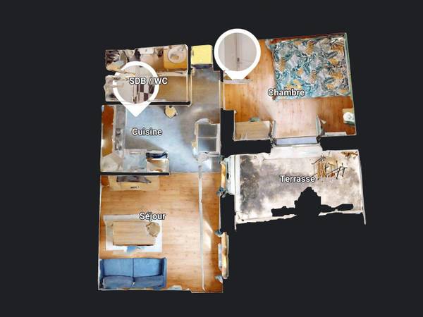 Location / Appartement 2 pièces de 30 m², Saint-Étienne, Rue Michel Servet / Photo 20