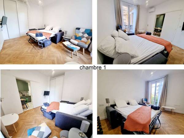 Colocation / Appartement 4 pièces de 85 m², Nice, Boulevard Tzarewitch / Photo 2