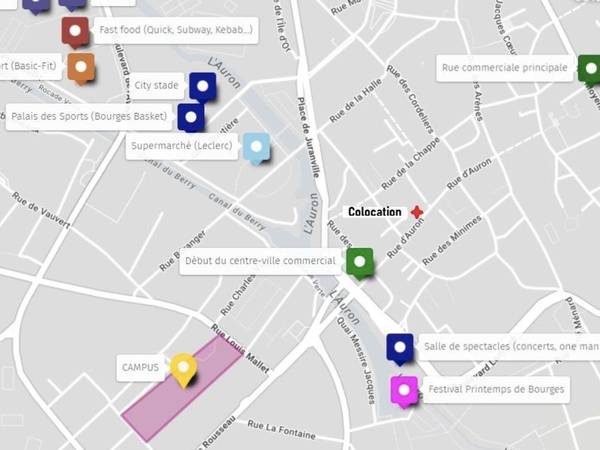 Colocation / Appartement 6 pièces de 87 m², Bourges, Rue d'Auron / Photo 17