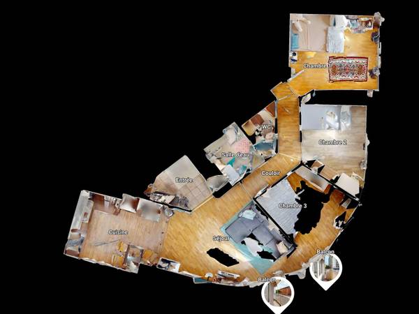 Colocation / Appartement 4 pièces de 64 m², Dijon, Rue du Vingt-Sixième Dragons / Photo 16