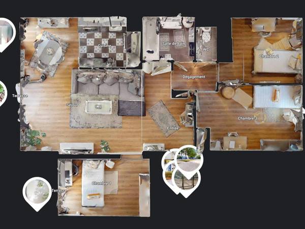 Colocation / Appartement 4 pièces de 76 m², Gennevilliers, Avenue Claude Debussy / Photo 18