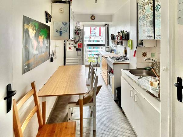Sous-location / Appartement 6 pièces de 92 m², Paris, Boulevard Vincent Auriol / Photo 2