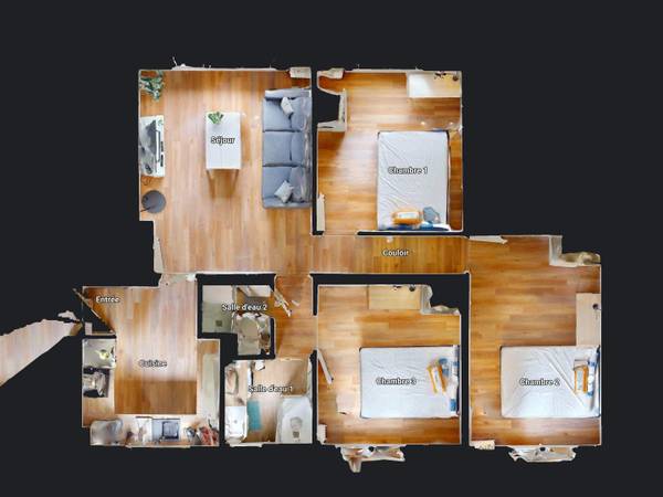 Colocation / Appartement 4 pièces de 64 m², Chelles, Rue de la Liberté / Photo 14