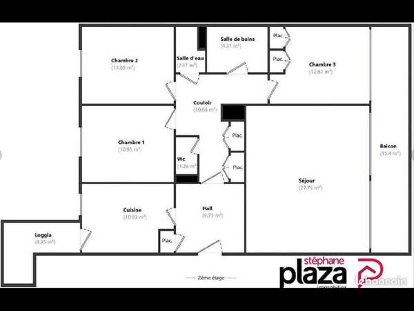 Colocation / Appartement 5 pièces de 102 m², Lyon, Rue Commandant Charcot / Photo 6