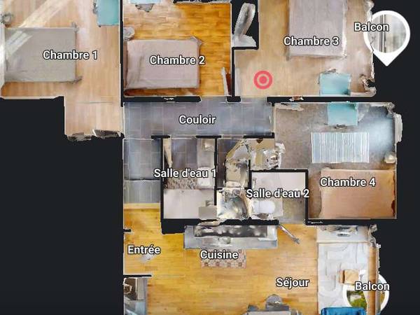 Colocation / Appartement 5 pièces de 76 m², Rennes, Allée de Malmoe / Photo 17