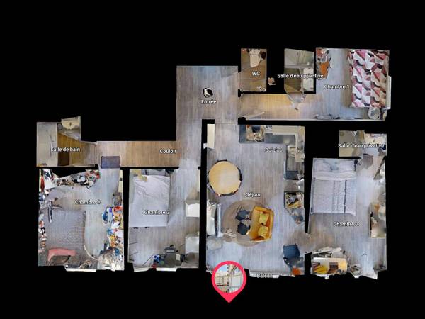 Colocation / Appartement 5 pièces de 75 m², Bihorel, Rue du Président Kennedy / Photo 19