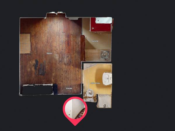 Location / Appartement 1 pièce de 18 m², Angoulême, Rue de la Tourgarnier / Photo 11
