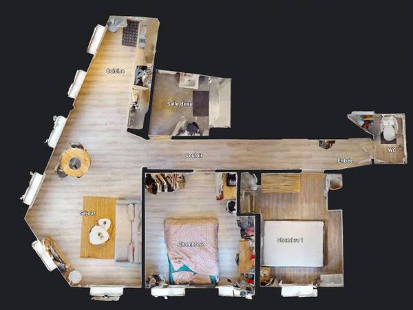 Colocation / Appartement 4 pièces de 71 m², Roubaix, Rue de la Halle / Photo 17