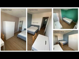 Colocation / 8 rooms apartment · 100 m², La Roche-sur-Yon, Rue Louis Auguste Lansier