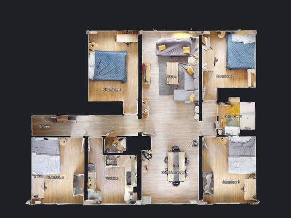 Colocation / Appartement 5 pièces de 89 m², Toulouse, Avenue Léon Blum / Photo 21