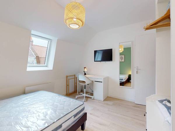 Chambre chez l'habitant / Maison 1 pièce, Lille / Photo 7