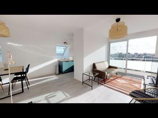 Colocation / Appartement 4 pièces de 89 m², Rouen, Rue de la Croix d'Yonville