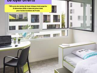 Rental / 2 rooms residence · 25 m², Bègles, 14 Chem. Bel Air