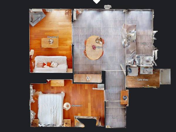 Location / Appartement 2 pièces de 56 m², Toulouse, -4 Rue Jean-Victorin Déqué / Photo 23